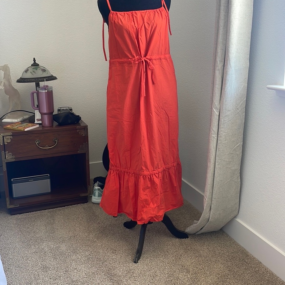 Chinti & Parker Red Maxi Dress